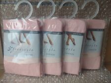 DANSKIN Greestyle DANCE Footed Tights Size(4-6X)  Lot Of 4