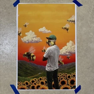 Tyler The Creator - Rap Musik Poster ✅ Leinwand Wandbild Deko Man Cave ✅ 16x24 Zoll - Bild 1 von 4