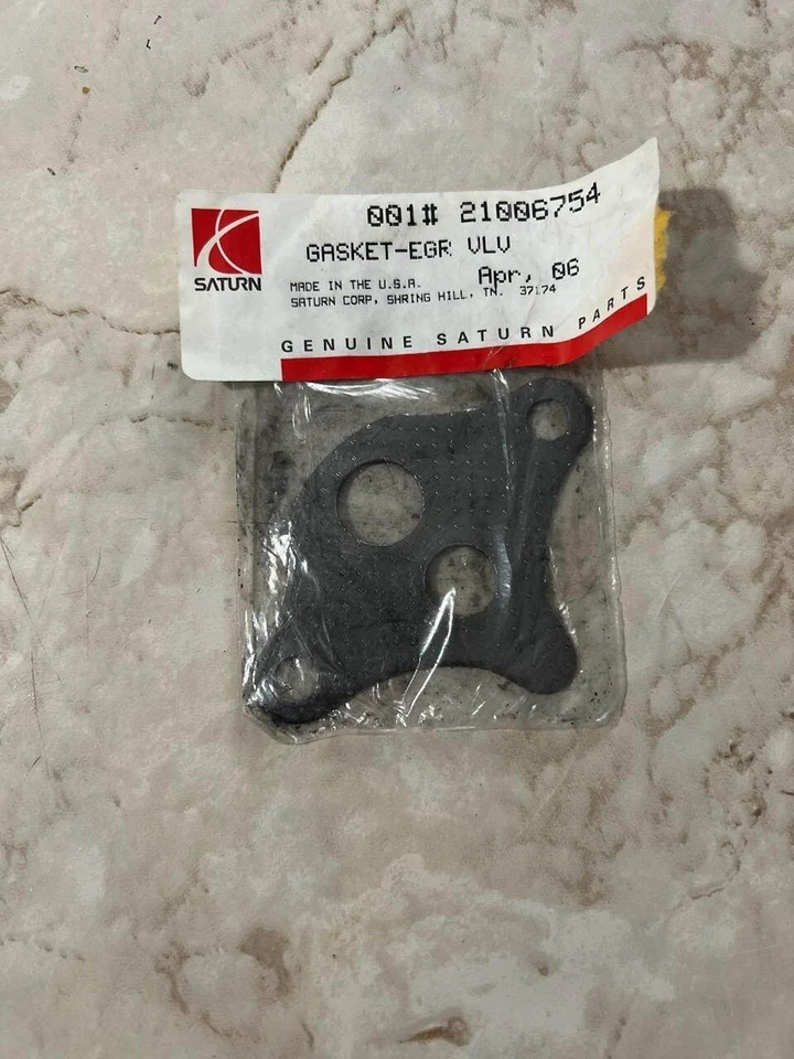+Nuevo Genuino Saturn GM 21006754 EGR Junta de Cubierta de Válvula 94-02 Saturn Serie S Foto 1 de 1