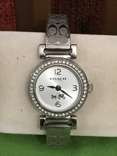 Orologio Coach donna cinturino firma quadrante gemmato 727.14. 0991S