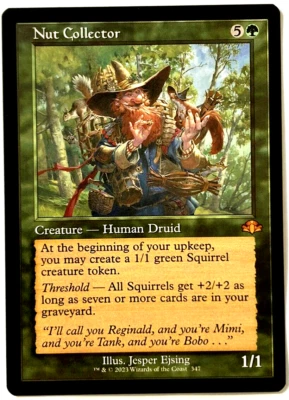 MTG Nut Collector Dominaria Remastered 347 RETRO FRAME Mythic, Pack Fresh! - Image 1 of 2