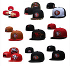 San Francisco 49ers unisex baseball caps SnapBack hats stitched logo