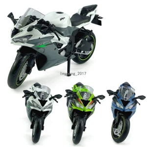 1/12 2023 Kawasaki Ninja ZX-6R Motorcycle Model Diecast Motorbike Models Gifts - Picture 1 of 22