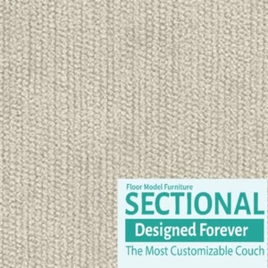 Juego de funda de asiento de cuña de chenilla peinada color tostado modelo de piso - Imagen 1 de 2