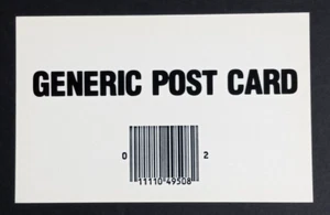 Generic Post Card with Checklist Humor Funny Postcard c1980s UNP - Picture 1 of 2