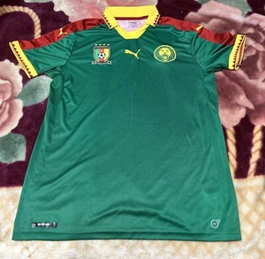 Puma Cameroon Football Puma Soccer Jersey Adult Large Official Collectible🔥🔥 - Picture 1 of 9