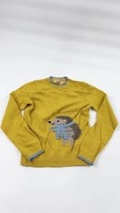 Mini Suéter Boden Niñas 11-12 años Erizo Tejido Crew Pullover Animal Lindo Invierno - Imagen 1 de 9