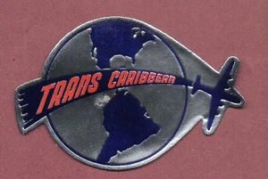 Airline luggage label Trans Caribbean #405 - Picture 1 of 1