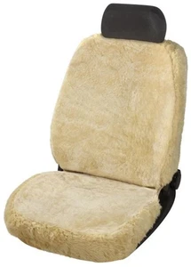 Walser Autositzbezug Lammfell beige Sitzbezug Fellbezug Vordersitze wärmt/kühlt - Bild 1 von 8