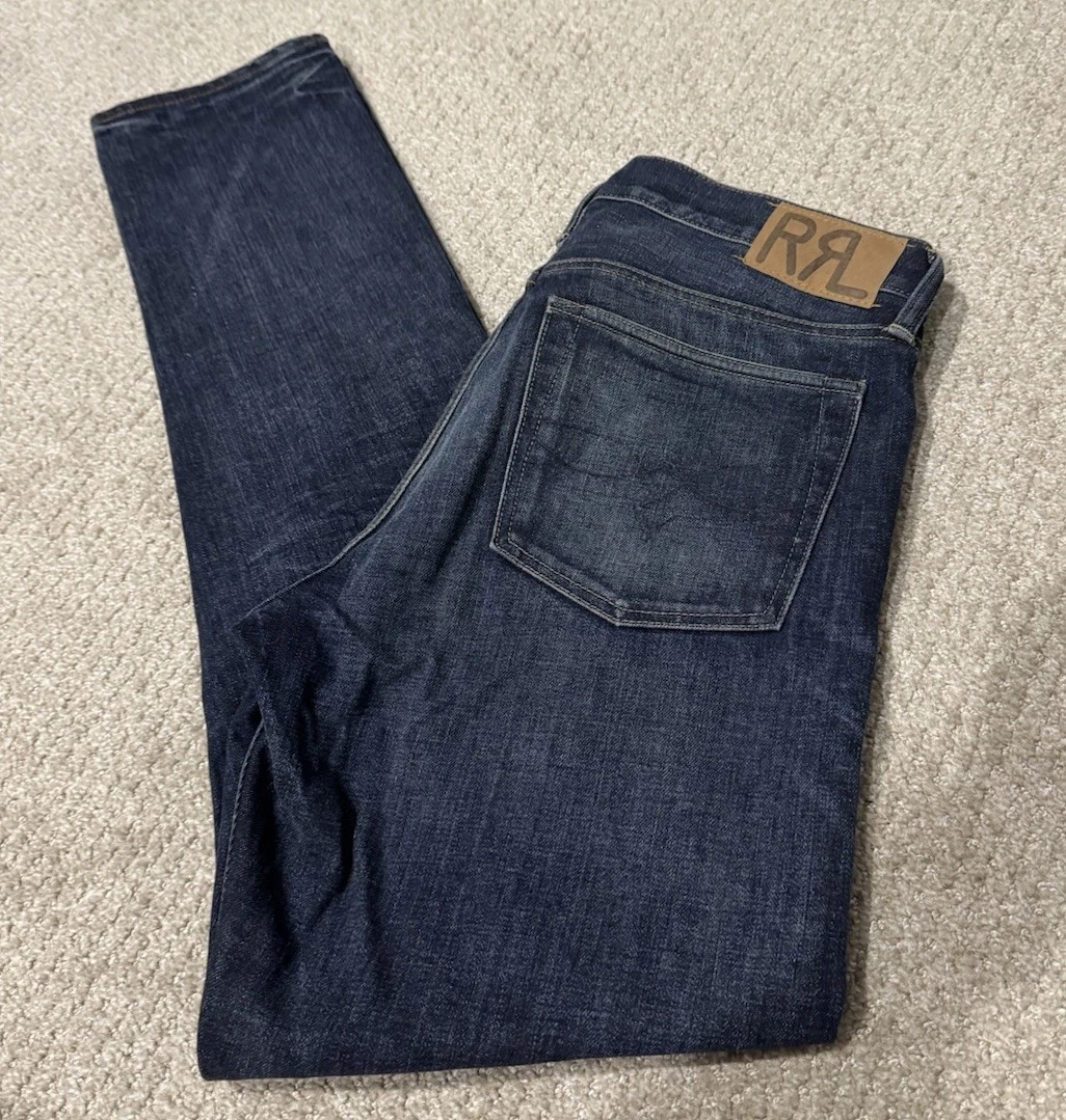 RRL Regular 33 Size Jeans for Men in 32 Inseam for sale | eBay