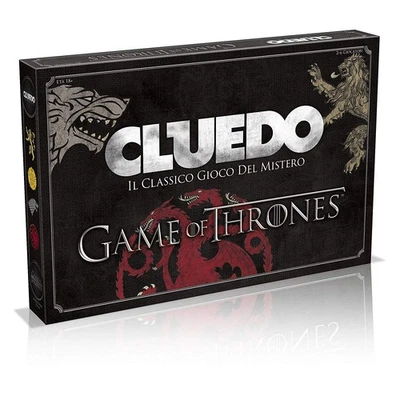 Cluedo Game of Thrones Board Game Gioco da Tavolo ITA Winning Moves Età 18+ - Immagine 1 di 2