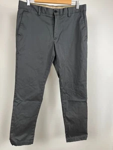 Banana Republic Chinohose schmal Herren Gr. 32x30 grau Baumwollmischung Eingrifftasche - Bild 1 von 11