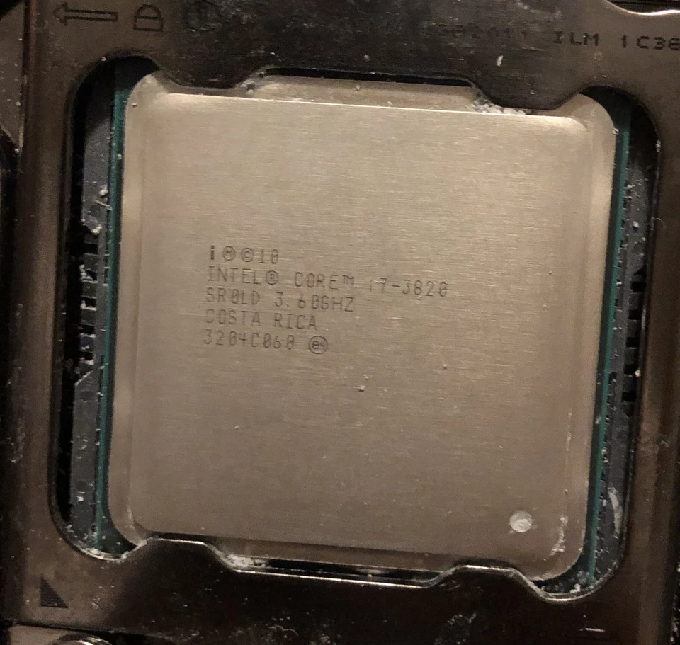 Intel Core i7-3820 3.6GHz 4-Core CPU Processor LGA2011 Socket SR0LD - Image 1 of 1