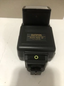 Sunpak Auto 422 D Thyristor CA-2D flash for Canon AE-1 - Picture 1 of 4