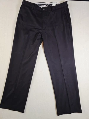 Pantalones de golf Callaway para hombre 36x30 negros chinos delanteros planos rendimiento elásticos  Foto 1 de 4