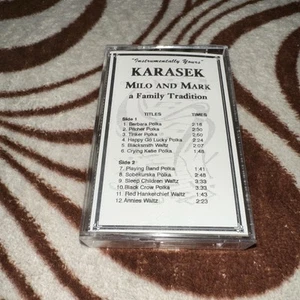 Karasek Milo And Mark Cassette Tape - Picture 1 of 5