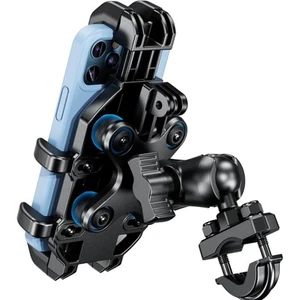 Support téléphone portable guidon pour motos - Convient aux écrans 5,4''-7,2'' - Photo 1 sur 11