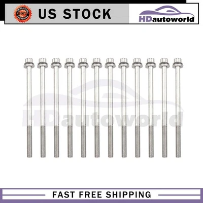For Subaru Forester Impreza Legacy 1999-2009 2.5L Engine Head Bolts Eng EJ25 - Image 1 of 4