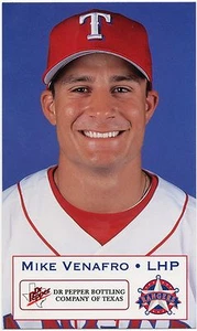 2000 Texas Rangers Dr. Pepper #34 Mike Venafro SGA - Picture 1 of 1