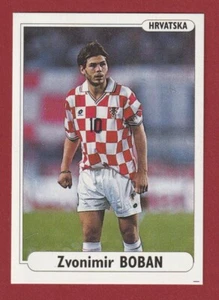 TOP PLAYER FIGURINA CALCIATORI DS EURO 96 286 CROAZIA BOBAN NUOVA - Foto 1 di 2