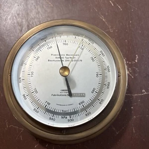 SUNDO Marinebaro Typ Nr.61 Marine Weather Barometer - Picture 1 of 24