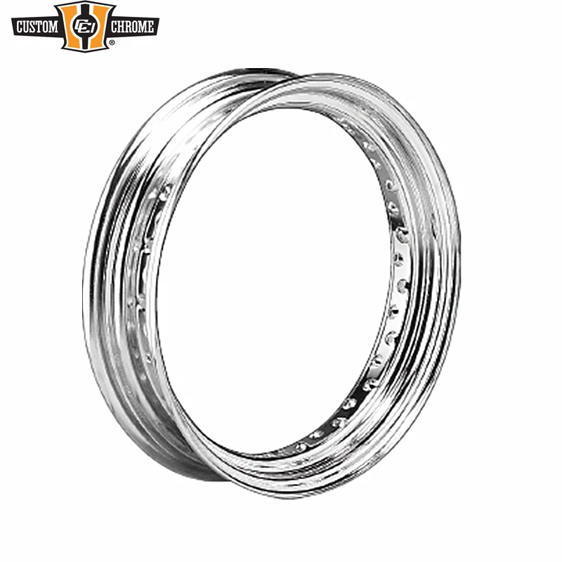 Llanta cromada de 16 x 3,00" 40 orificios para Harley Big Twin 1981-1996 #43085-81 Foto 1 de 1