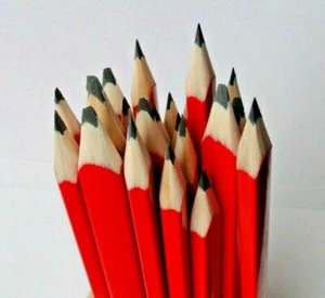  20  Stück gespitzte Zimmermanns Bleistift 240 mm  HB ROT  EU - Qualität  - Bild 1 von 2