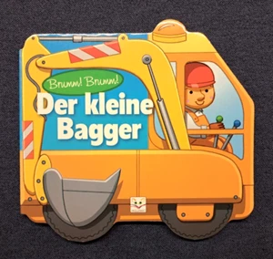 👉 Brumm! Brumm! - Der kleine Bagger - Bilderbuch /Pappe mit Text - NEUWARE👈 - Bild 1 von 1