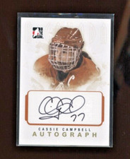 2007-08 ITG O Canada Autographs #ACC Cassie Campbell   *19821