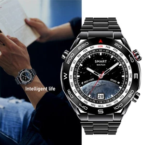 Smartwatch mit Telefonfunktion Fitnessuhr Schrittzähler Schlafmonitor Pulsuhr - Bild 1 von 14