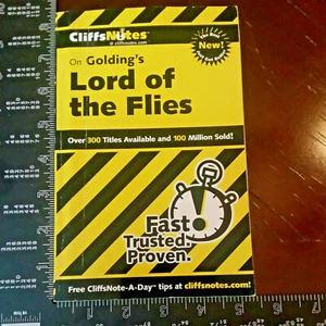 Cliffs Notes on Golding's Lord of the Flies (Cliffsnotes Literature Guides) 2000 - Picture 1 of 6
