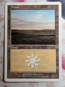 MTG Plains (343/350) 7. Auflage Regular Basic Land Common - Bild 1 von 10
