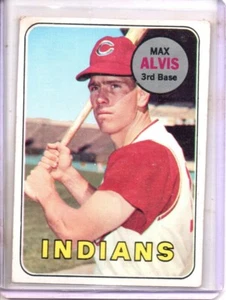 1969 TOPPS MAX ALVIS #145 (VG-EX) CREASE FREE - Picture 1 of 2