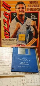 Paul Gascoigne Gazza 2 Soccer Simulation IBM PC 1991 megarare - Foto 1 di 3