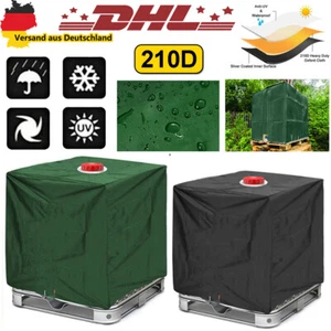 IBC Container Abdeckung UV-Schutz Frostschutz Hülle Regenwassertank Abdeckplane - Bild 1 von 15