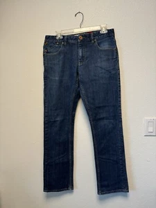 Quicksilver Quickjeans Blue Jeans Mens Size 31 Straight Fit 98% Cotton 2% Spandx - Picture 1 of 14