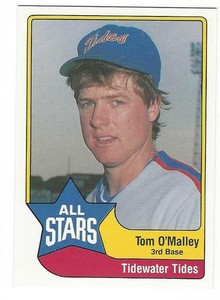 TOM O'MALLEY 1989 CMC AAA All-Star #20 NMMT Tidewater Tides San Francisco Giants