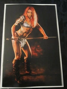 Red Sonja Price Of Blood #2 portada i cosplay 1 en 20 variante virgen casi nueva dinamita - Imagen 1 de 2