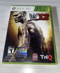 WWE '12 (Microsoft Xbox 360, 2012) WWF 2k12 Complete Cib - Picture 1 of 2