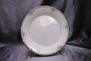 Noritake GREENBRIER Salad Plate (s) Green & Silver - Picture 1 of 4