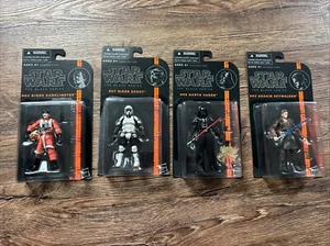 Lote de figuras Star Wars The Black Series 3,75 Biggs Darth Anakin Biker Scout A1213B - Imagen 1 de 10