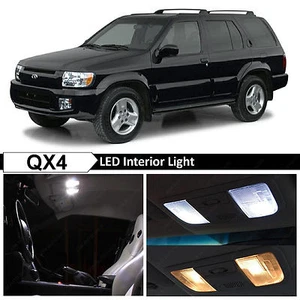 11x Kit de Paquete de Luces LED Interior Blanco para 1999-2006 QX4 Pathfinder - Imagen 1 de 9