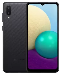 Samsung Galaxy A02 SM-A022F/DS Schwarz 15,24cm (6,5Zoll) 64GB/3GB Android NEU - Bild 1 von 1