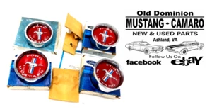 NOS 1965-1966 Mustang Wheel Center Cap - Set of 4 - Picture 1 of 11