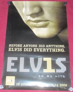 Elvis Presley Music Poster 30 #1 Hits ELV1S S/S 24x36 Rock and Roll The King - Bild 1 von 3
