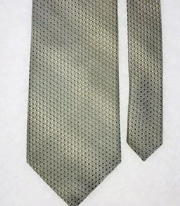 Kenneth Cole Herren Krawatte 100 % Seide handgefertigt mehrfarbig geometrisches Muster - Bild 1 von 4