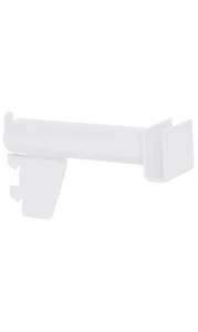 SSWBasics Boutique Pipa Bianca 3 pollici Staffa Hangrail a Forma di L - Foto 1 di 1