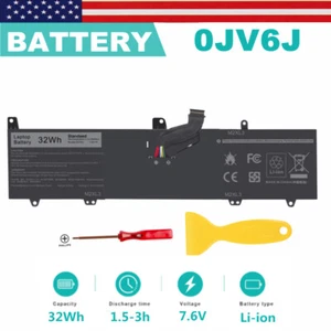 0JV6J Battery for Dell Inspiron 11 3157 3158 3135 3185 3153 3189 3521 3164 3180 - Picture 1 of 10