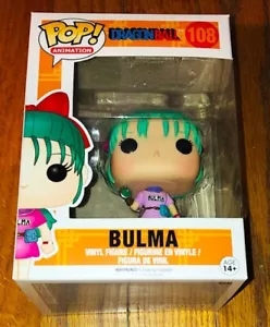 Nueva Figura de Vinilo Funko Pop Animation Anime 108 Bulma Dragon Ball Z Bóveda Rara - Imagen 1 de 6