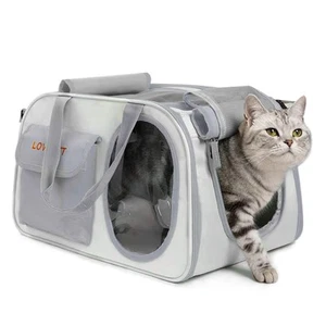 Pet Carrier for Small Cats Dogs, Dog Carrier Travel Bag with Adequate Ventila... - Picture 1 of 7
